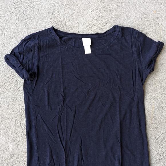 3 T-Shirt Cotton Bundle - Navy, White, Black XS/S - Picture 2 of 7